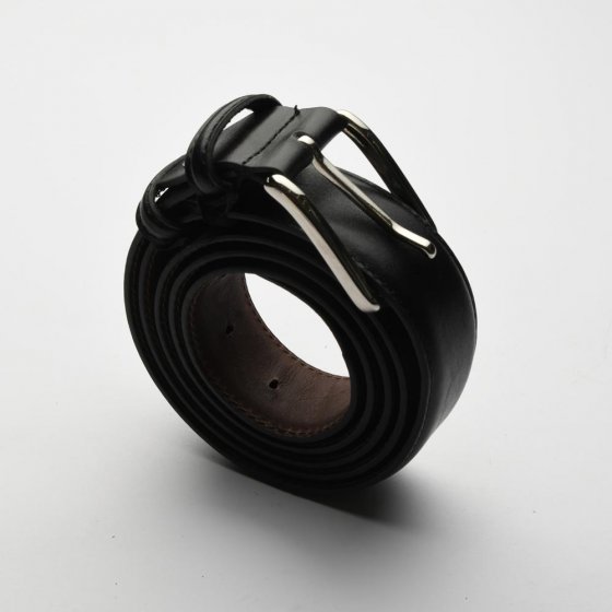 کمربند چرم مردانه پشت کراست مشکی