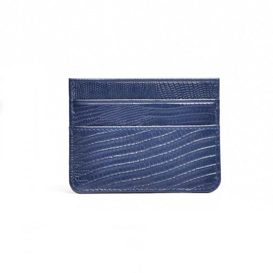 کیف کارت سورمه ای لیزارد