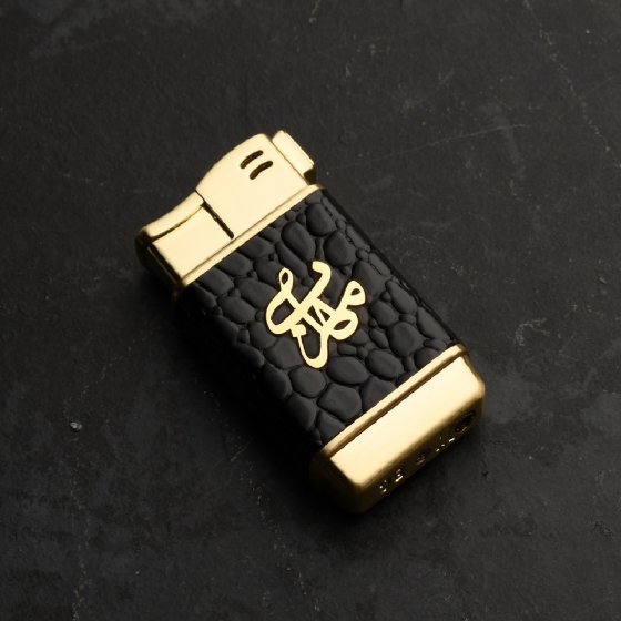 فندک چرم طلا اسم مهراب