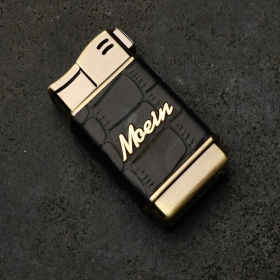 فندک طلا چرم اسم معین