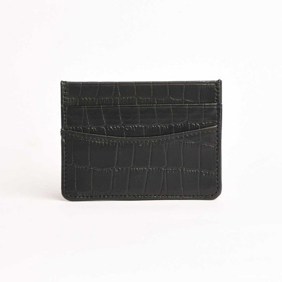 کیف کارت طلا چرم اسم مصطفی