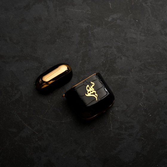 قاب ایرپاد طلا چرم اسم سپهر