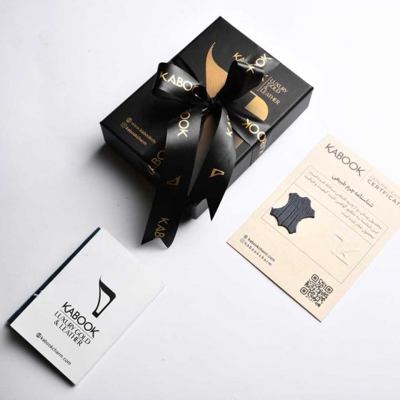 کیف پول جیبی طلا چرم اسم بهروز