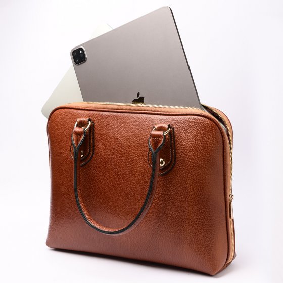 کیف زنانه مجلسی طرح نازنین چرم فلوتر عسلی