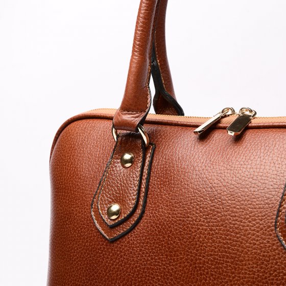 کیف زنانه مجلسی طرح نازنین چرم فلوتر عسلی