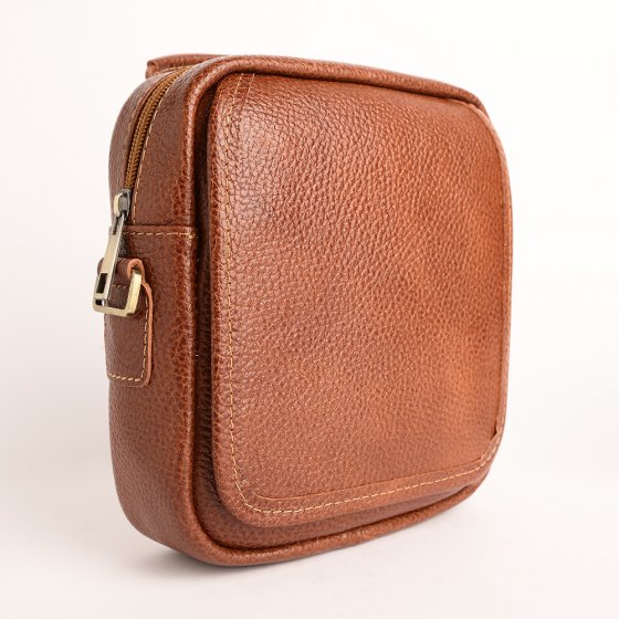 کیف کراس بادی مردانه طرح کایسر چرم فلوتر عسلی k