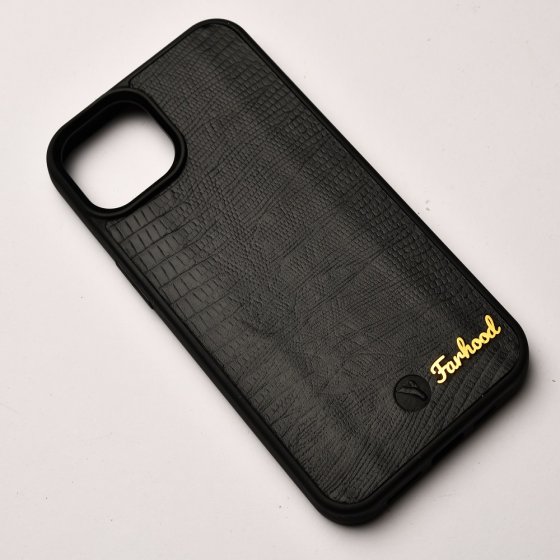 قاب موبایل طلا چرم اسم فرهود