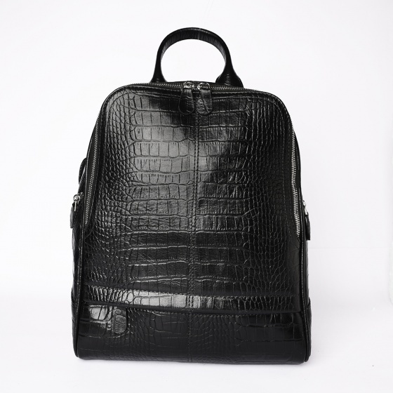 کوله پشتی طرح داریا چرم کروکودیل