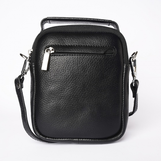 کیف کراس بادی مردانه طرح آیریک چرم فلوتر مشکی