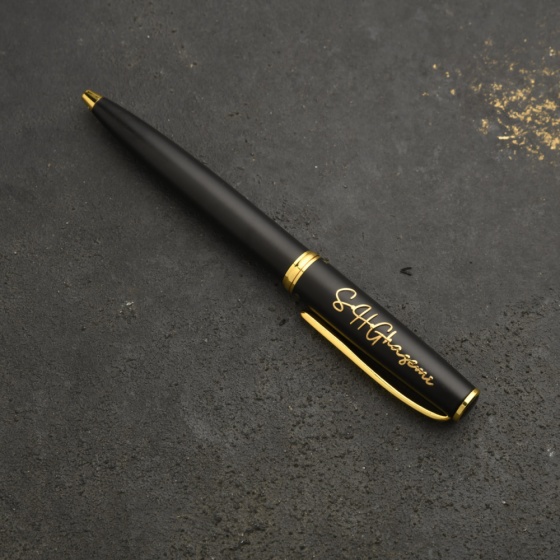 روان نویس یوروپن با پلاک طلا اسم دلخواه