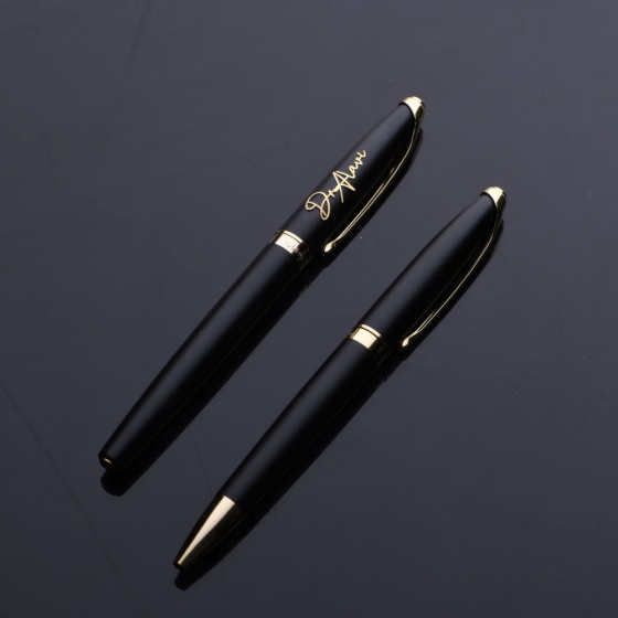 روان نویس یوروپن با پلاک طلا اسم دلخواه