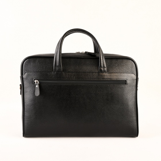 کیف اداری طرح بهمن چرم فلوتر مشکی