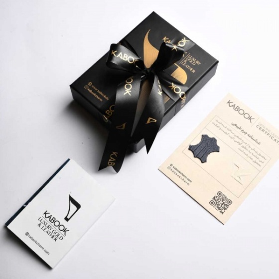 دستبند چرم دو دور سبز