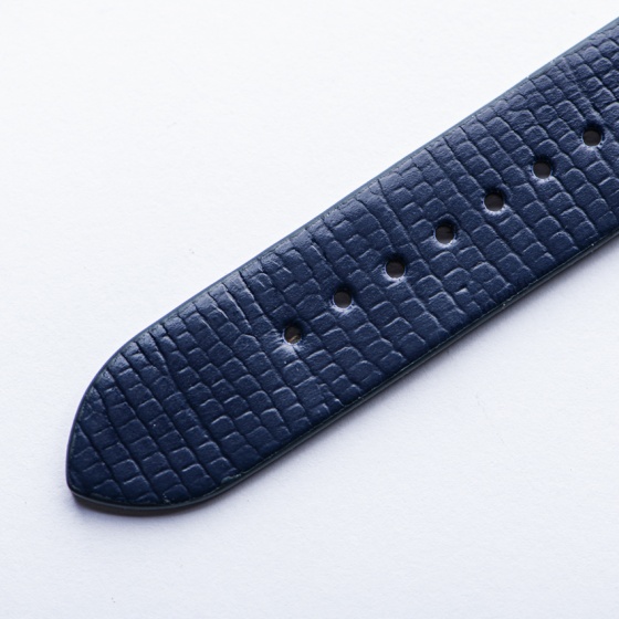 بند سامسونگ واچ چرم لیزارد سرمه ای