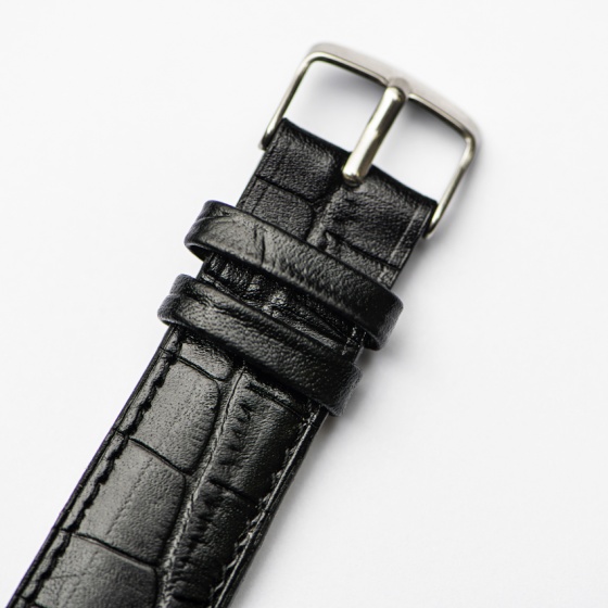 بند سامسونگ واچ چرم لیزارد مشکی