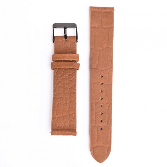 بند سامسونگ واچ چرم کروکودیل عسلی