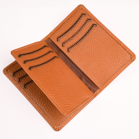 جاکارتی طرح خط دار چرم فلوتر عسلی