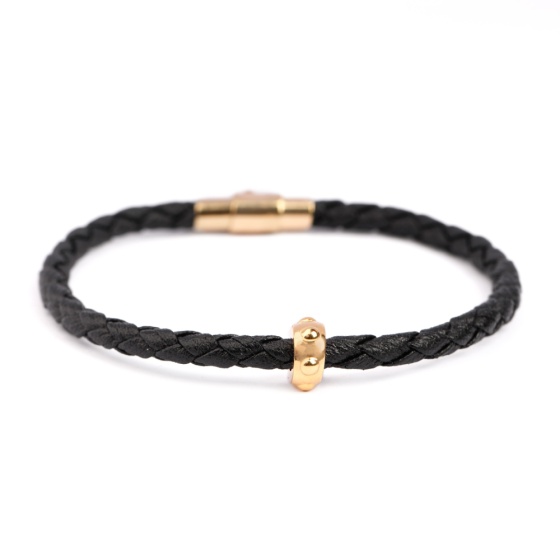 دستبند طلا مردانه طرح آریانا