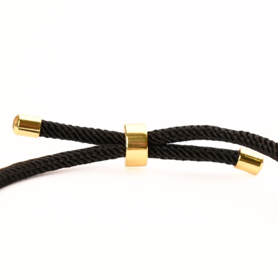 دستبند طلا زنانه طرح فرد دایره