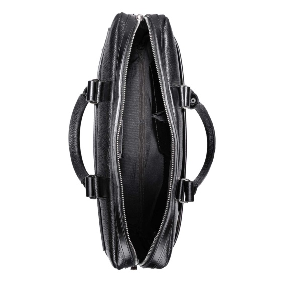 کیف اداری طرح دیاکو چرم مشکی لیزارد