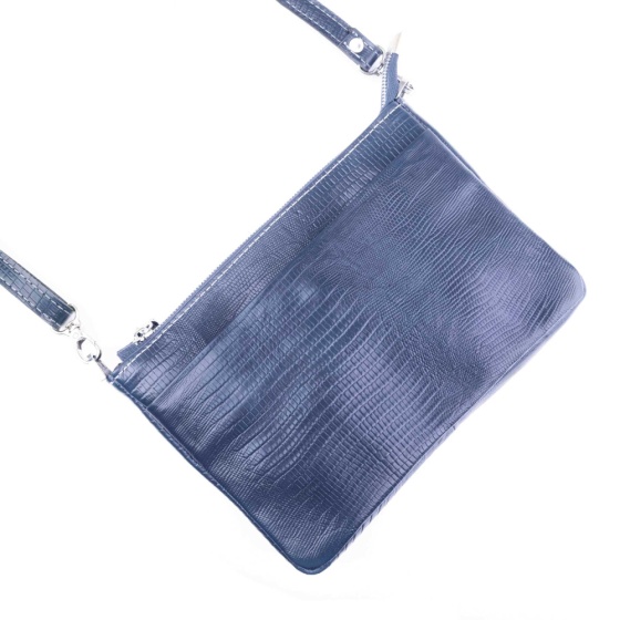 کیف دوشی زنانه ویولتا سورمه ای