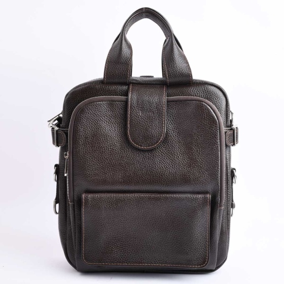 کوله پشتی طرح آرنیکا چرم فلوتر قهوه ای