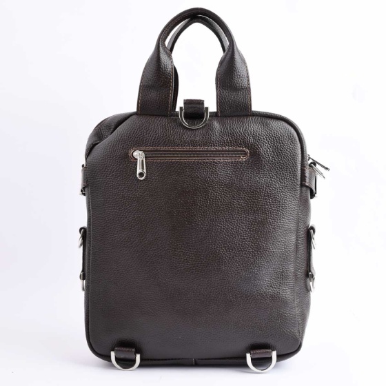 کوله پشتی طرح آرنیکا چرم فلوتر قهوه ای