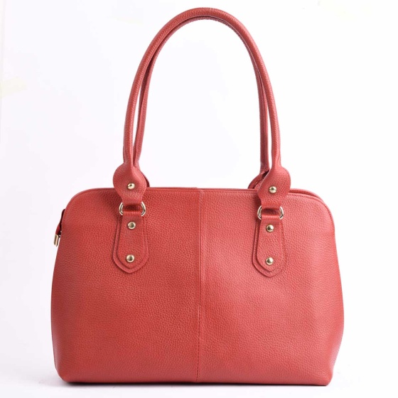 کیف زنانه مجلسی طرح مدا جدید چرم فلوتر قرمز