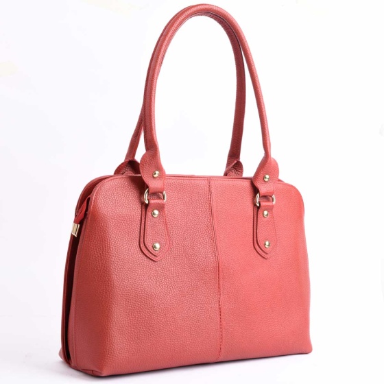 کیف زنانه مجلسی طرح مدا جدید چرم فلوتر قرمز