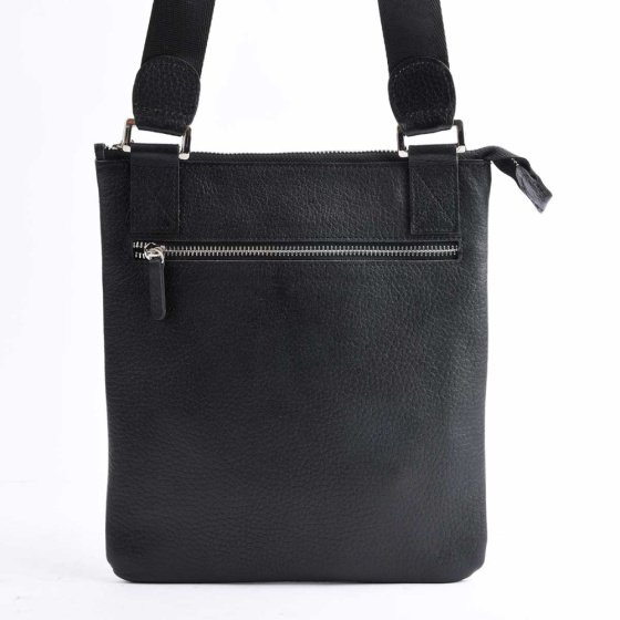 دوشی زنانه بغل قفل دار (رمزدار ) چرم مشکی فلوتر B4