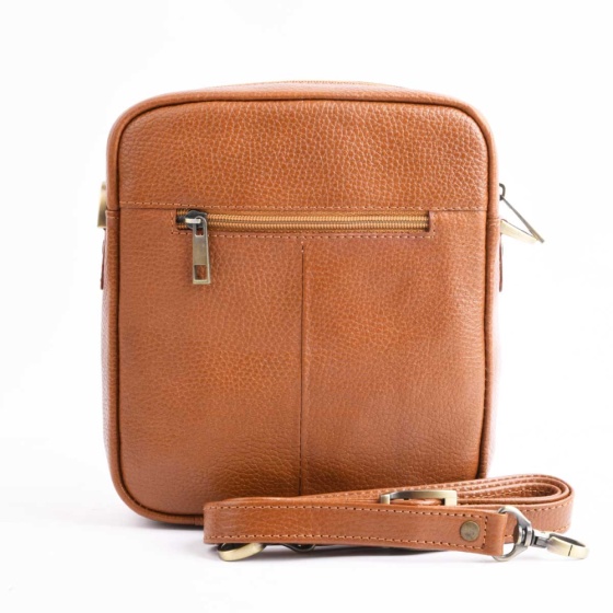 کیف کراس بادی طرح ونیسا چرم فلوتر عسلی