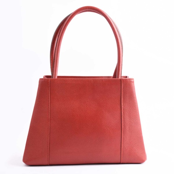 کیف مجلسی زنانه طرح آیلار چرم فلوتر قرمز