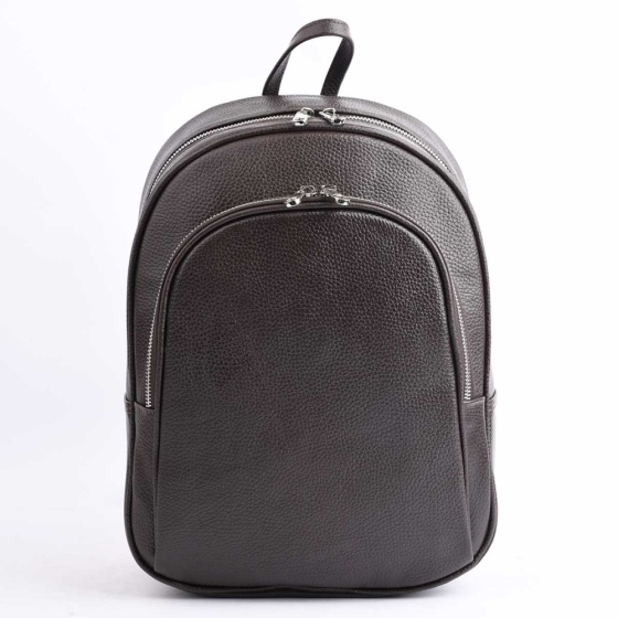 کوله پشتی کاملیا چرم فلوتر قهوه ای F1