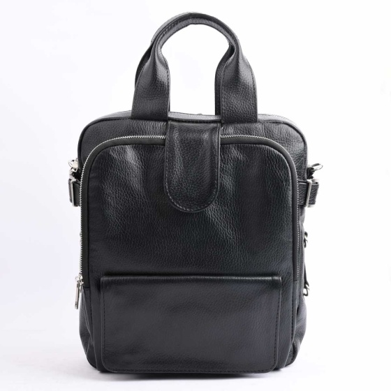 کوله پشتی طرح آرنیکا چرم فلوتر مشکی F1