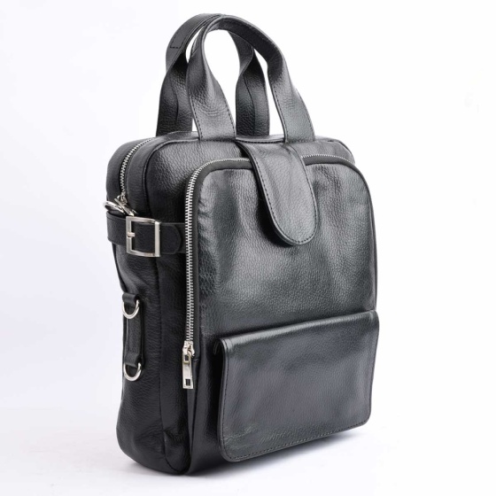 کوله پشتی طرح آرنیکا چرم فلوتر مشکی F1