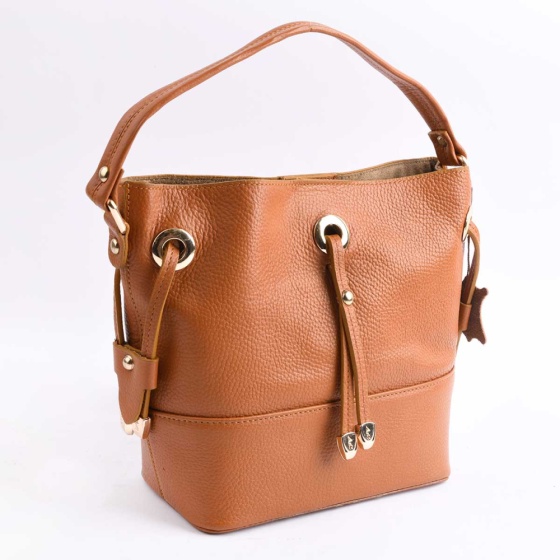 کیف مجلسی زنانه طرح 5234 چرم فلوتر عسلی