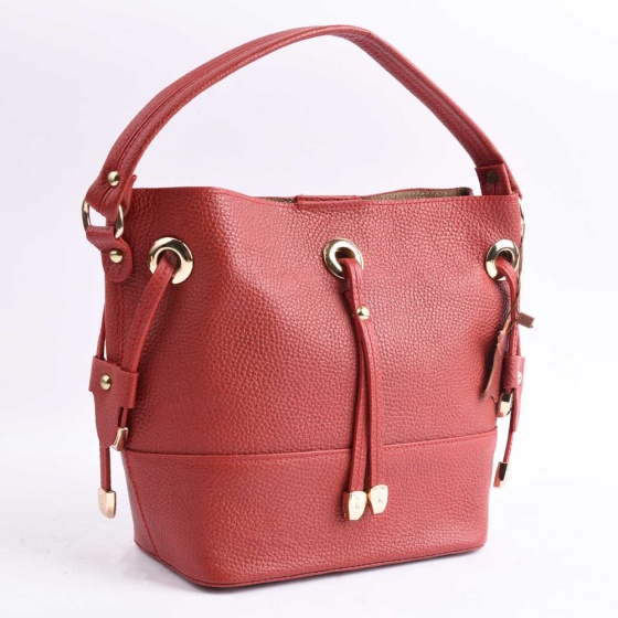 کیف مجلسی زنانه طرح 5233 چرم فلوتر قرمز