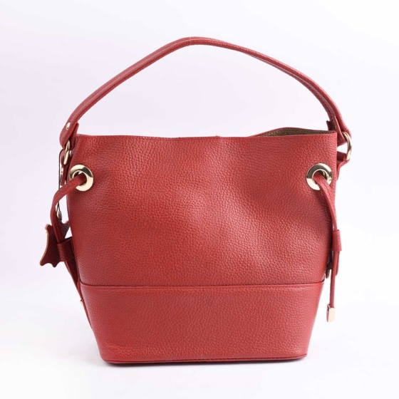 کیف مجلسی زنانه طرح 5233 چرم فلوتر قرمز