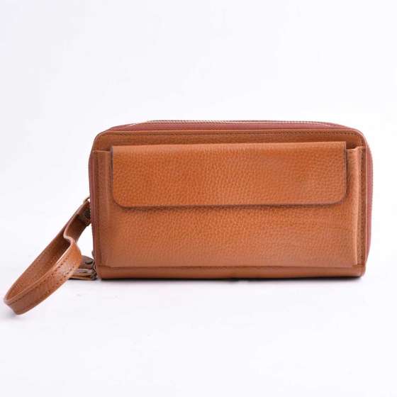 کیف پاسپورتی 5043 چرم فلوتر عسلی