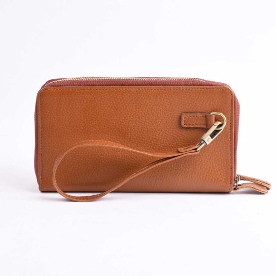 کیف پاسپورتی 5043 چرم فلوتر عسلی