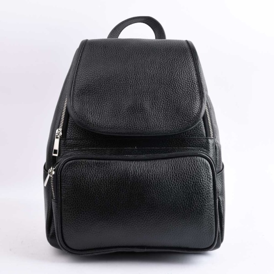 کوله پشتی طرح 5220 چرم فلوتر مشکی I1/I2