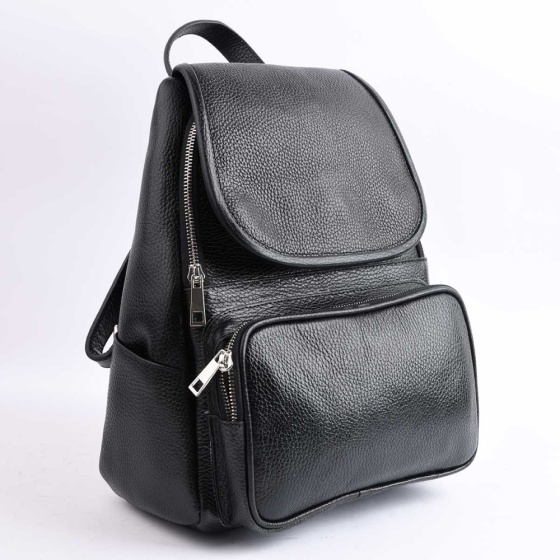 کوله پشتی طرح 5220 چرم فلوتر مشکی I1/I2