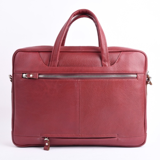 کیف اداری طرح آرتا چرم فلوتر زرشکی