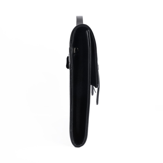 کیف جافولدری طرح رایکا چرم مونت بلانک مشکی