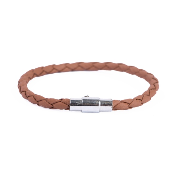 دستبند زنانه بافت عسلی