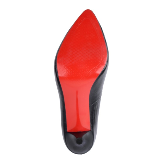 کفش زنانه چرم طرح لیزارد مشکی