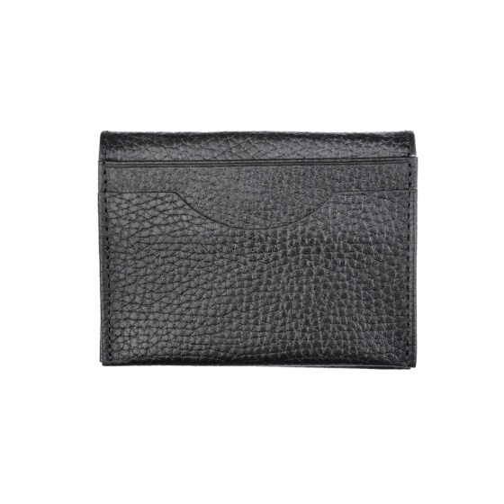 کیف کارت طرح بهرنگ چرم فلوتر مشکی