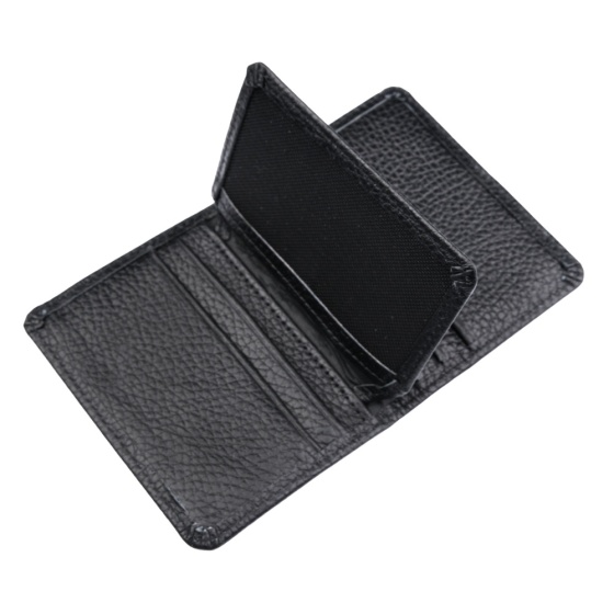 کیف کارت طرح فاتر چرم فلوتر مشکی