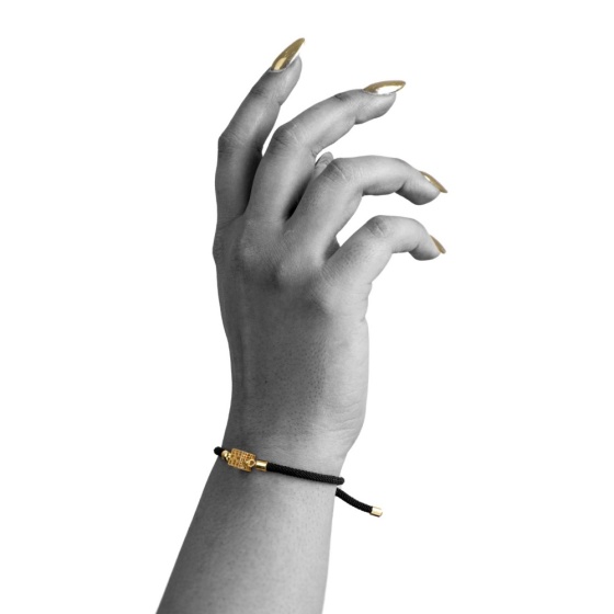 دستبند طلا طرح مکعب