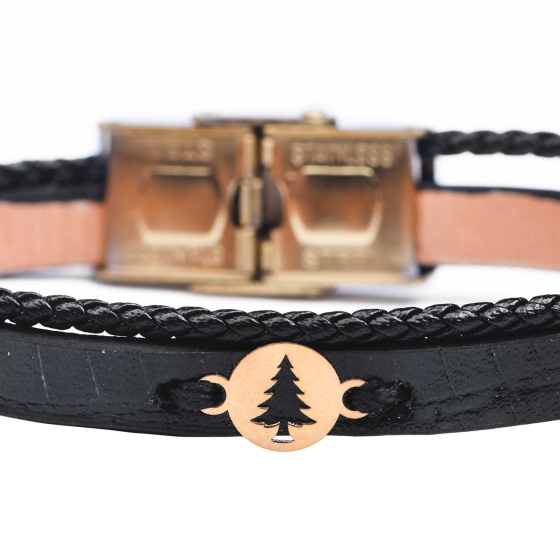 دستبند زنانه طلا طرح درخت